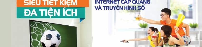 Combo cáp quang và truyền hình số Viettel